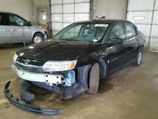 1G8AG52F73Z163561 - 2003 SATURN ION LEVEL BLACK photo 2