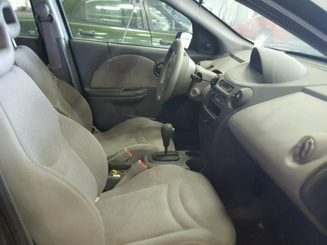1G8AG52F73Z163561 - 2003 SATURN ION LEVEL BLACK photo 5