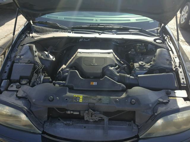 1LNHM87A44Y686048 - 2004 LINCOLN LS BLACK photo 7