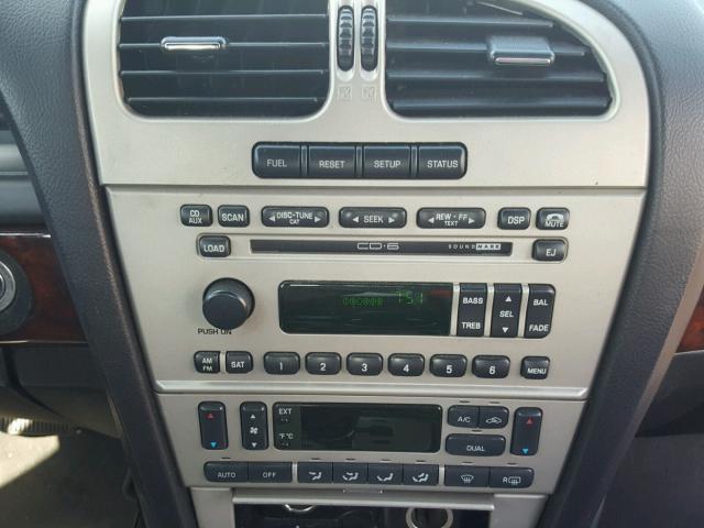 1LNHM87A44Y686048 - 2004 LINCOLN LS BLACK photo 9