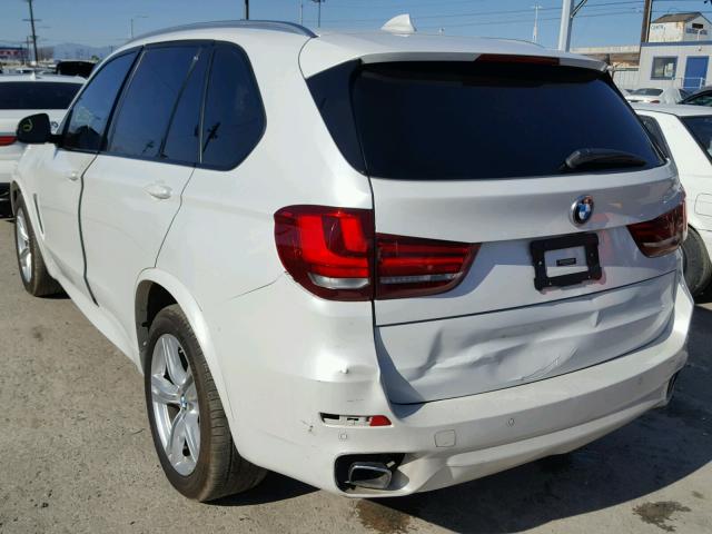 5UXKR6C53E0C03353 - 2014 BMW X5 XDRIVE5 WHITE photo 3