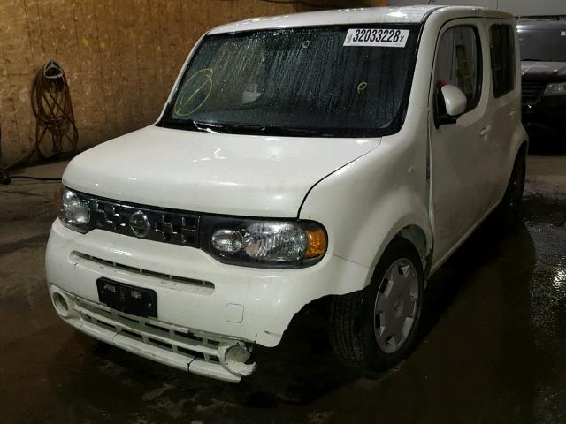 JN8AZ28R59T126542 - 2009 NISSAN CUBE BASE WHITE photo 2