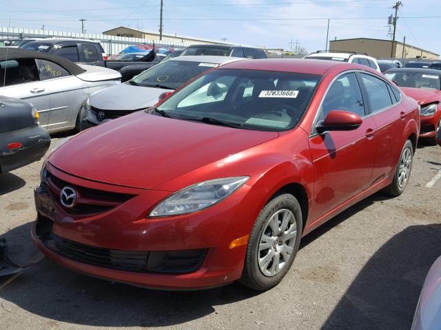 1YVHZ8BH7A5M14272 - 2010 MAZDA 6 I RED photo 2