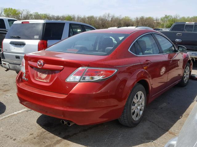 1YVHZ8BH7A5M14272 - 2010 MAZDA 6 I RED photo 4