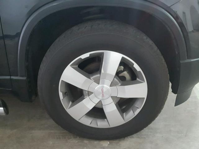 1GKKRRED2BJ169243 - 2011 GMC ACADIA SLT შავი ფოტო 9