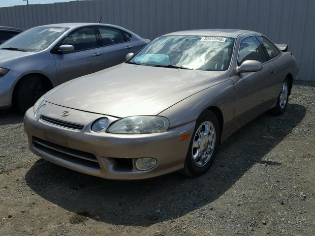 JT8CH32YXX1002142 - 1999 LEXUS SC 400 BEIGE photo 2