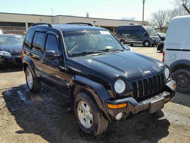 1J4GL58K83W543701 - 2003 JEEP LIBERTY LI BLACK photo 1