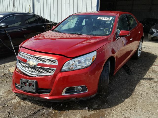 1G11H5SA9DF255032 - 2013 CHEVROLET MALIBU LTZ BURGUNDY photo 2