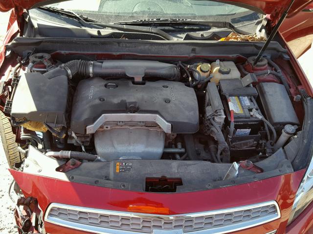 1G11H5SA9DF255032 - 2013 CHEVROLET MALIBU LTZ BURGUNDY photo 7