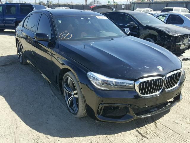 WBA7E2C5XGG714476 - 2016 BMW 740 I BLACK photo 1