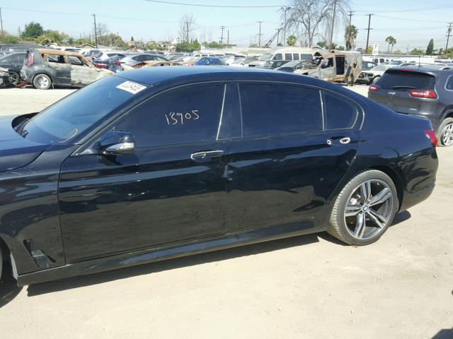 WBA7E2C5XGG714476 - 2016 BMW 740 I BLACK photo 9