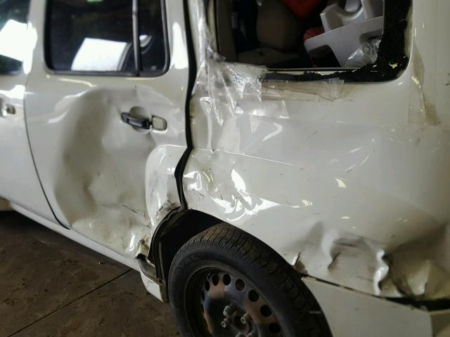 3GNDA13D28S628852 - 2008 CHEVROLET HHR LS WHITE photo 10
