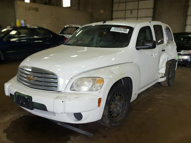 3GNDA13D28S628852 - 2008 CHEVROLET HHR LS WHITE photo 2