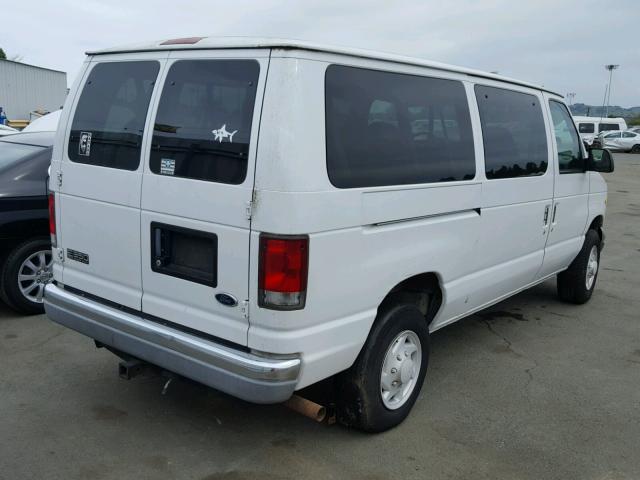 1FBNE31L5XHA06989 - 1999 FORD ECONOLINE WHITE photo 4