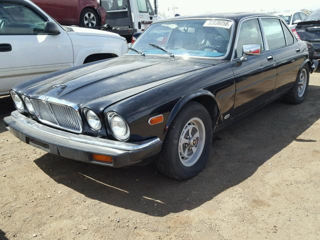 SAJAV134XHC474768 - 1987 JAGUAR XJ6 BLACK photo 2