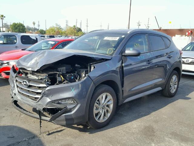 KM8J33A46HU485081 - 2017 HYUNDAI TUCSON LIM GRAY photo 2