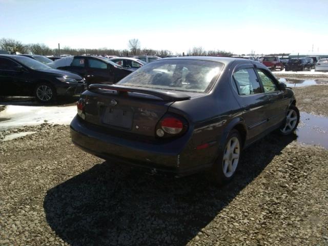 JN1CA31D11T604964 - 2001 NISSAN MAXIMA GXE GRAY photo 4