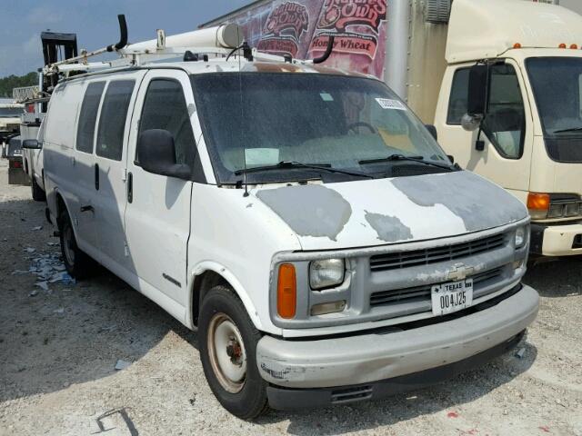 1GCFG25WX11116901 - 2001 CHEVROLET EXPRESS G2 WHITE photo 1