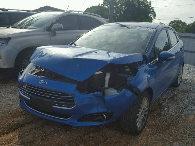 3FADP4CJXEM107267 - 2014 FORD FIESTA TIT BLUE photo 2