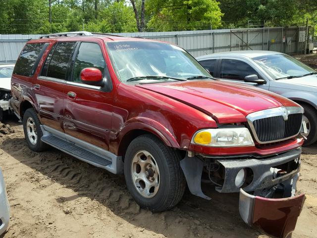 5LMRU27L2WLJ59433 - 1998 LINCOLN NAVIGATOR 红色 照片 1