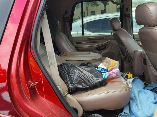 5LMRU27L2WLJ59433 - 1998 LINCOLN NAVIGATOR 红色 照片 6