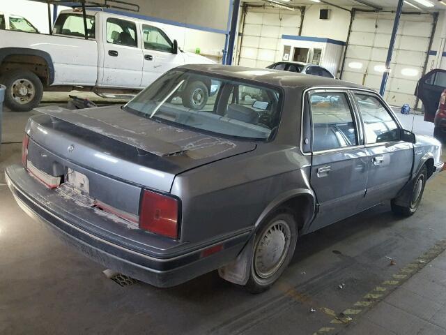 1G3AJ54R5L6310458 - 1990 OLDSMOBILE CUTLASS CI GRAY photo 4