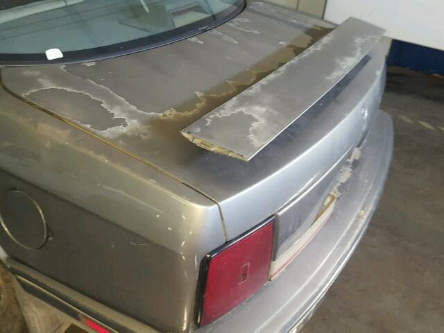 1G3AJ54R5L6310458 - 1990 OLDSMOBILE CUTLASS CI GRAY photo 9