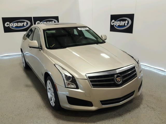 1G6AG5RX9E0101433 - 2014 CADILLAC ATS TAN photo 1