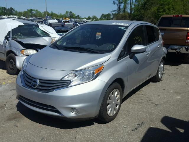 3N1CE2CPXFL418051 - 2015 NISSAN VERSA NOTE SILVER photo 2