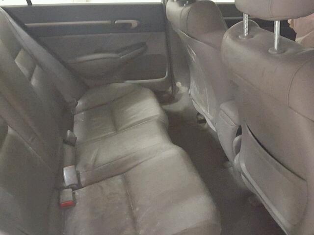 2HGFA160X9H035899 - 2009 HONDA CIVIC EXL WHITE photo 6