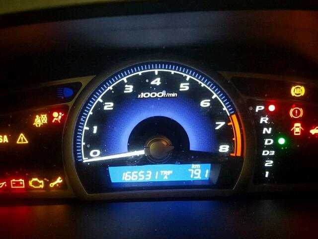 2HGFA160X9H035899 - 2009 HONDA CIVIC EXL WHITE photo 8