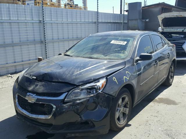 1G11B5SL5FF197443 - 2015 CHEVROLET MALIBU LS შავი ფოტო 2