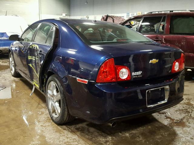 1G1ZH57B294252304 - 2009 CHEVROLET MALIBU 1LT 蓝色 照片 3