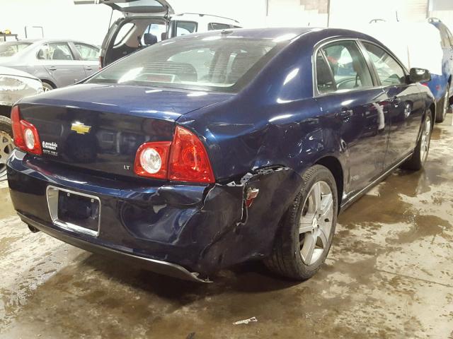 1G1ZH57B294252304 - 2009 CHEVROLET MALIBU 1LT 蓝色 照片 4
