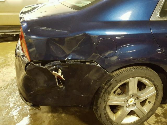 1G1ZH57B294252304 - 2009 CHEVROLET MALIBU 1LT 蓝色 照片 9