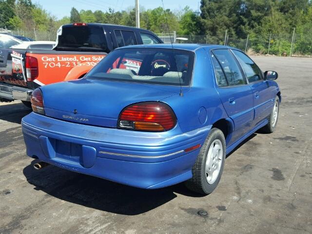 1G2NE52M4TC722857 - 1996 PONTIAC GRAND AM S Mavi foto 4