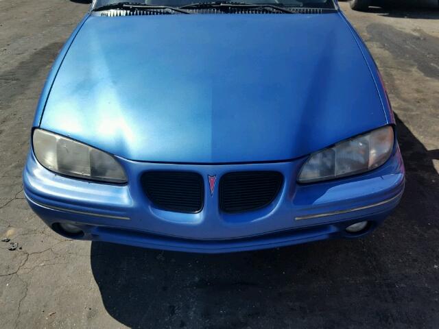 1G2NE52M4TC722857 - 1996 PONTIAC GRAND AM S Mavi foto 9