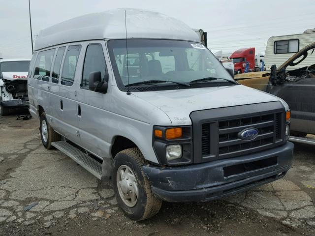 1FBSS3BL2ADA57276 - 2010 FORD E350 SD GRAY photo 1