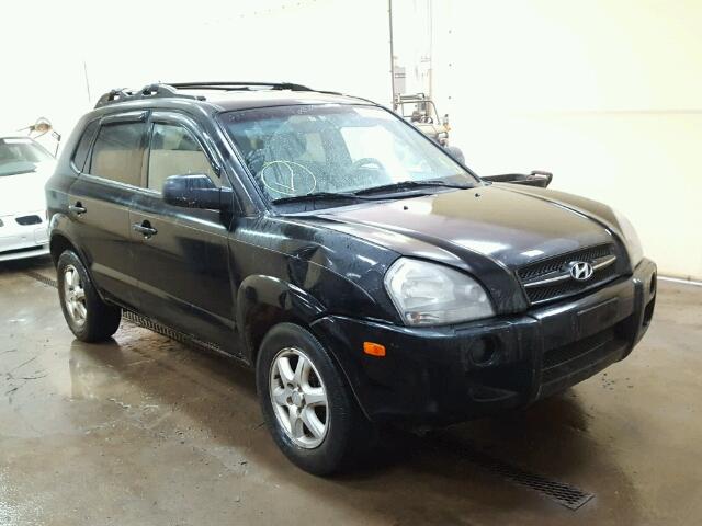 KM8JM12B36U318558 - 2006 HYUNDAI TUCSON GL BLACK photo 1