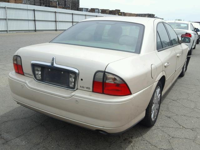 1LNHM87A13Y680979 - 2003 LINCOLN LS CREAM photo 4
