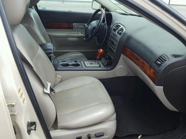 1LNHM87A13Y680979 - 2003 LINCOLN LS CREAM photo 5