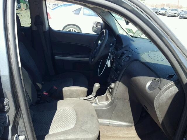 3GNBAADB8AS554718 - 2010 CHEVROLET HHR LS BLUE photo 5