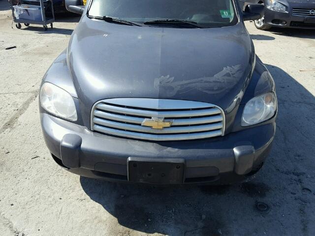 3GNBAADB8AS554718 - 2010 CHEVROLET HHR LS BLUE photo 9