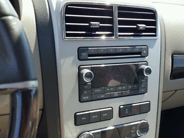 2LMDU88C88BJ37748 - 2008 LINCOLN MKX SILVER photo 9