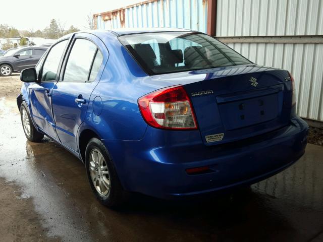 JS2YC5A32C6302302 - 2012 SUZUKI SX4 LE BLUE photo 3