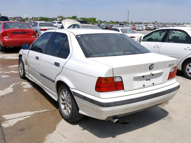 WBACC0321WEK28342 - 1998 BMW 318 I AUTO WHITE photo 3