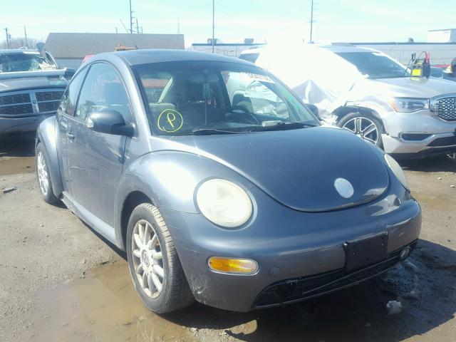 3VWCK31C84M423202 - 2004 VOLKSWAGEN NEW BEETLE 灰色 照片 1