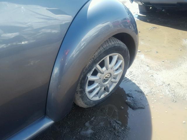 3VWCK31C84M423202 - 2004 VOLKSWAGEN NEW BEETLE 灰色 照片 9