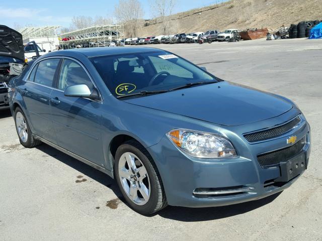 1G1ZH57B19F105119 - 2009 CHEVROLET MALIBU 1LT GREEN photo 1