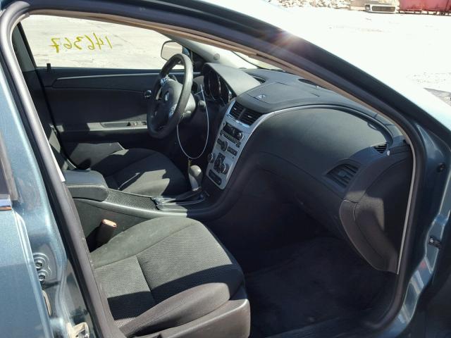 1G1ZH57B19F105119 - 2009 CHEVROLET MALIBU 1LT GREEN photo 5